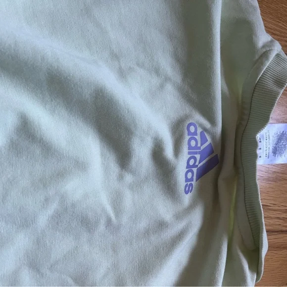 Adidas Men's Light Lime Sweater Size S - Picture 11 of 11